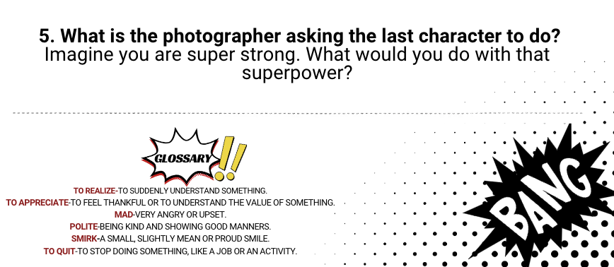 Superheroes in Action: "Marvel Avengers Academy" Movie Trailer Worksheet